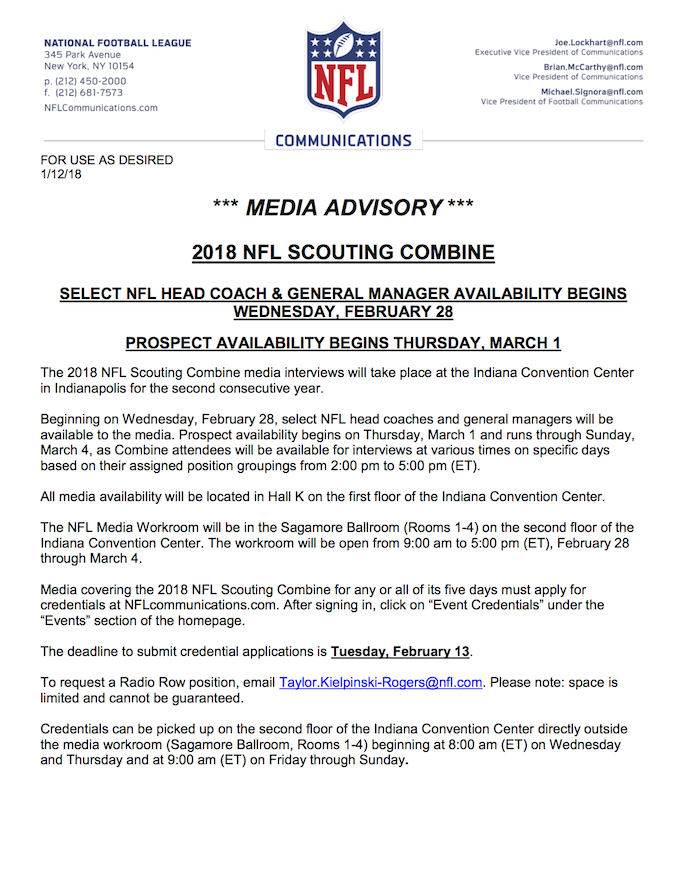 media advisory